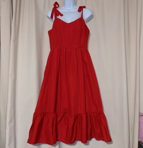 Eclect red dress medium